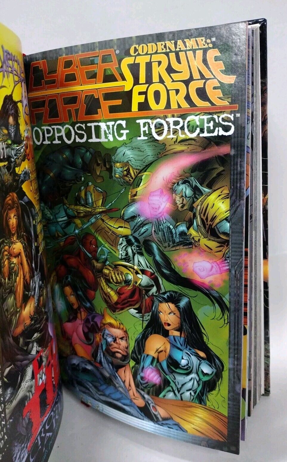 Cyberforce Omnibus (1992-97) Complete Custom Bound Image Comic HC 2 Book Set ARG