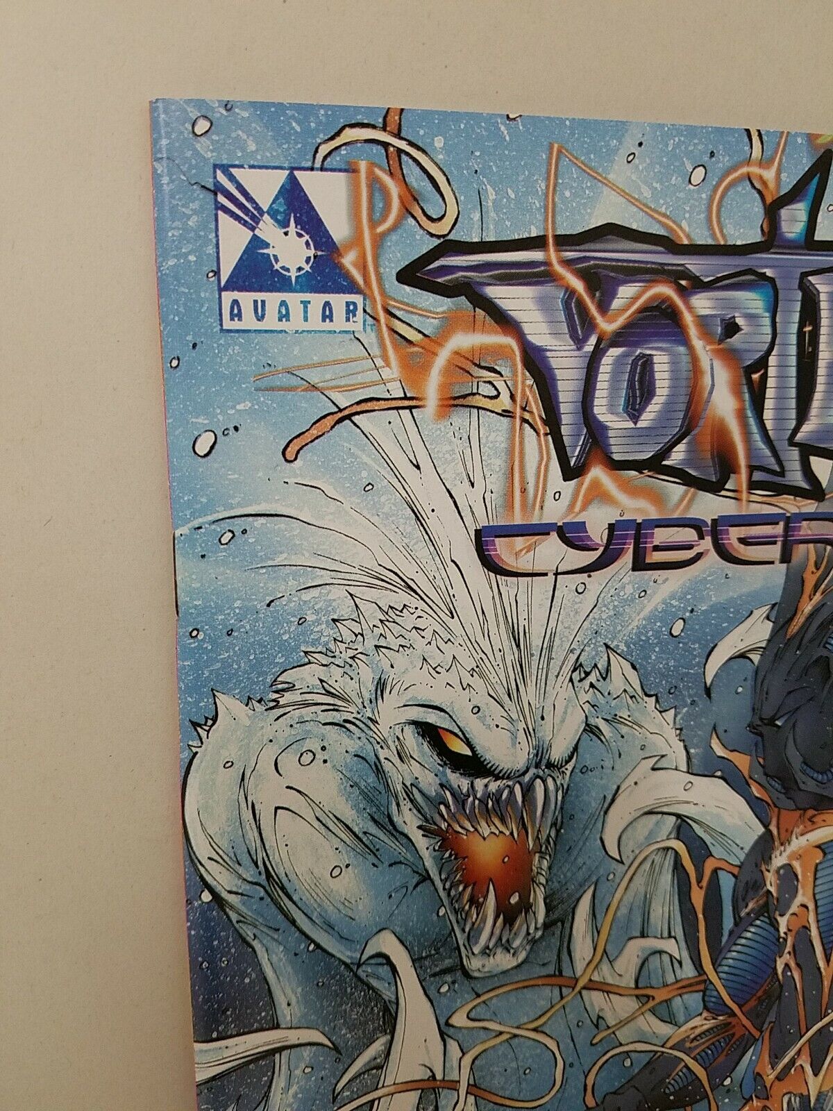 Matt Martin's Vortex Cybersin #1 (1997) Snowman Variant Cover Avatar Press NM