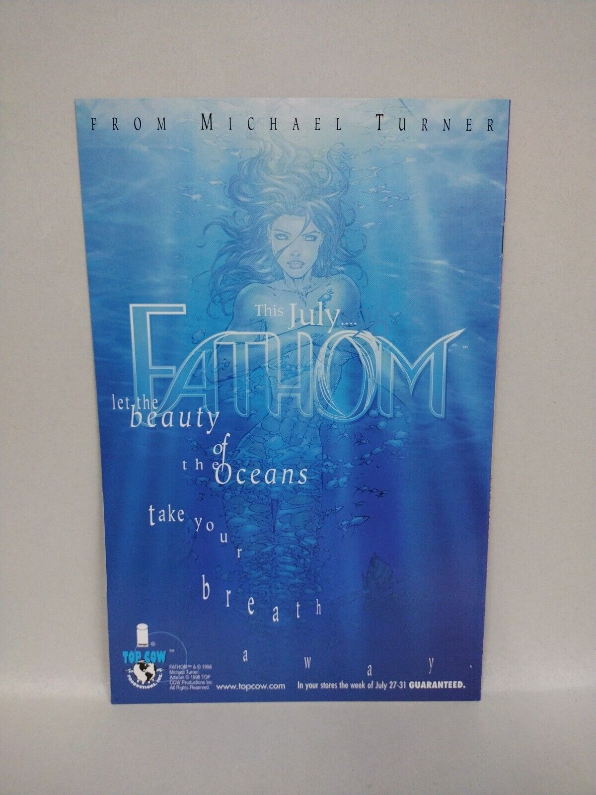 Michael Turner's Fathom (1999) Image Top Cow Comic Lot Set #1 2 3 Wizard 0 NM