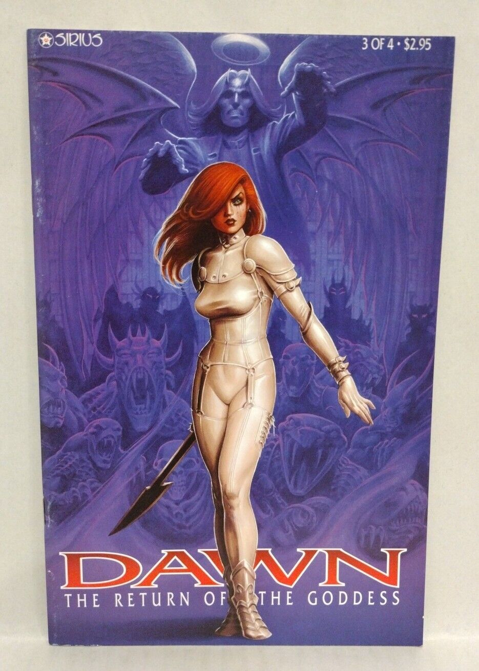 Dawn Return of the Goddess (1999) Complete Sirius Comic Set #1 2 3 4 Linsner