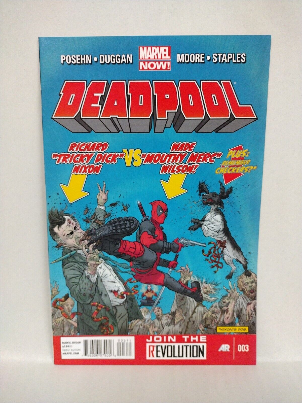 Deadpool (2013) Marvel Comic #1 2 3 Duggan Posehn Tony Moore VF-NM