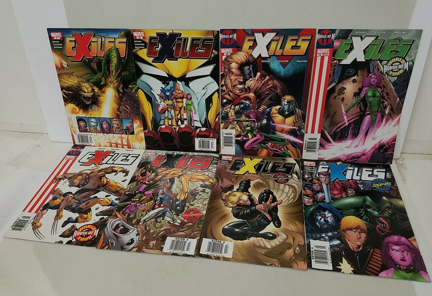 Exiles (2005) Marvel Comic Lot Of 21 #59-71, 73-76, 85-88 House of M