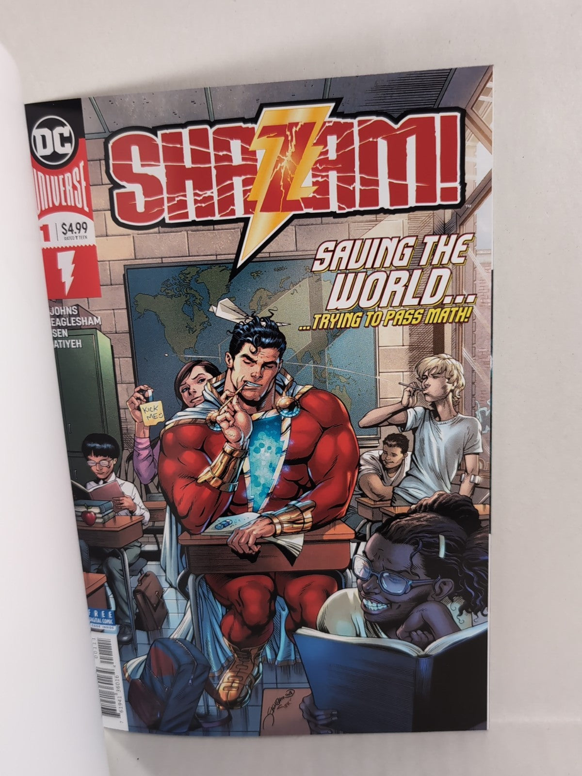Shazam! #1 (2019) DC Comic Blank Sketch Variant Cover New NM