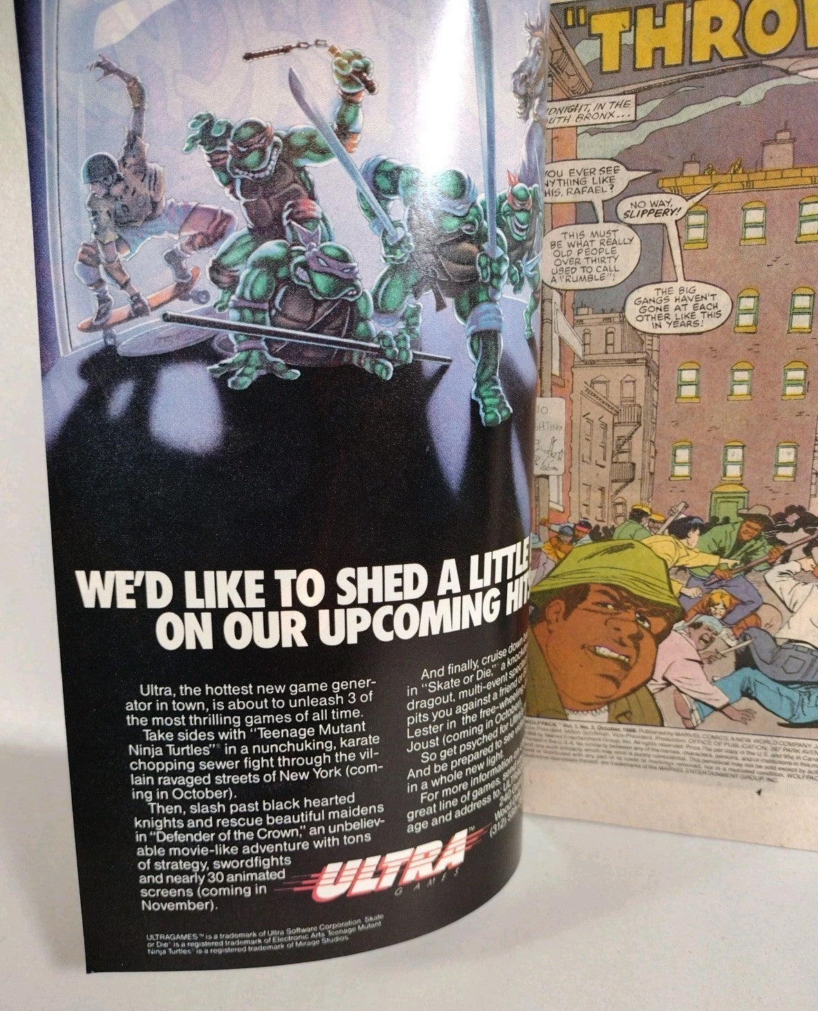 Wolfpack (1988) Marvel Comic Lot 2 3 5 6 7 8 9 10 11 Larry Hama Ron Wilson VF-NM