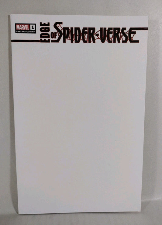 Edge Of The Spider-Verse #1 (2022) Marvel Blank Variant Cover Comic NM