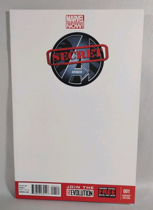 Secret Avengers #1 (2013) Marvel Comic Blank Sketch Variant Cover Comic New NM