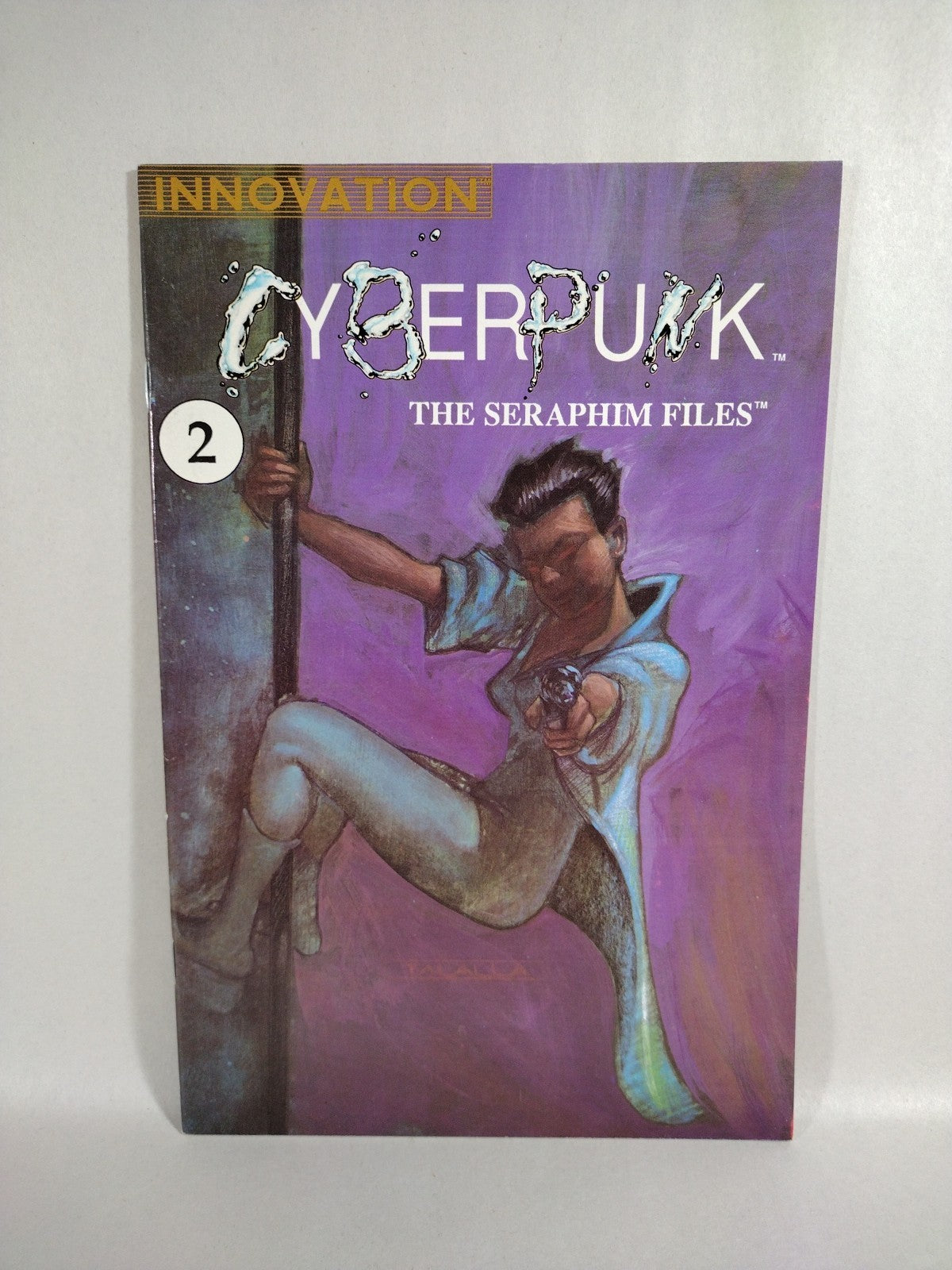 Cyberpunk (1990) Innovation Comic Set #1 2 Bk II 1-2 Seraphim Files 1-2 VF NM