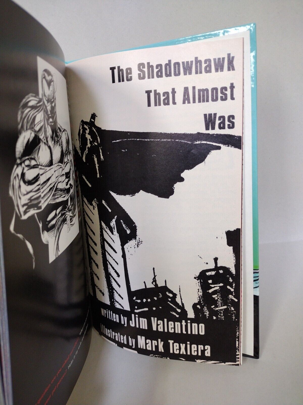 Shadowhawk Omnibus (1992-1995) Custom Bound Comics HC Paul Johnstone ARG #187