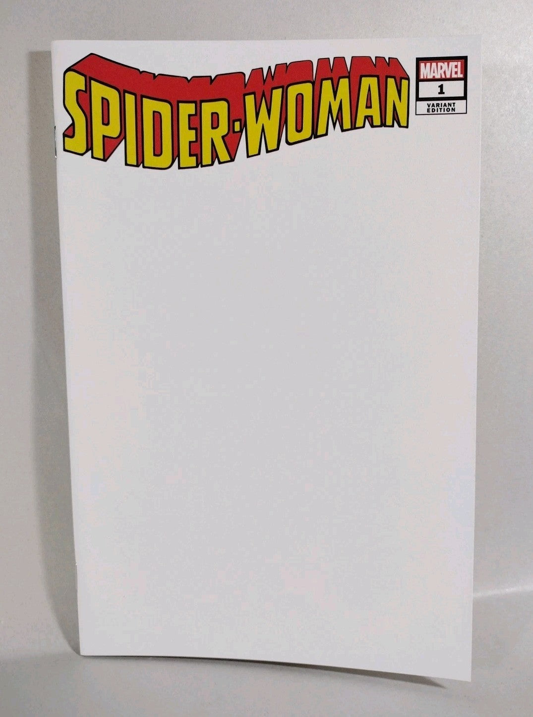 Spider-Woman #1 (2020) Marvel Comic Blank Sketch Variant Cover NM