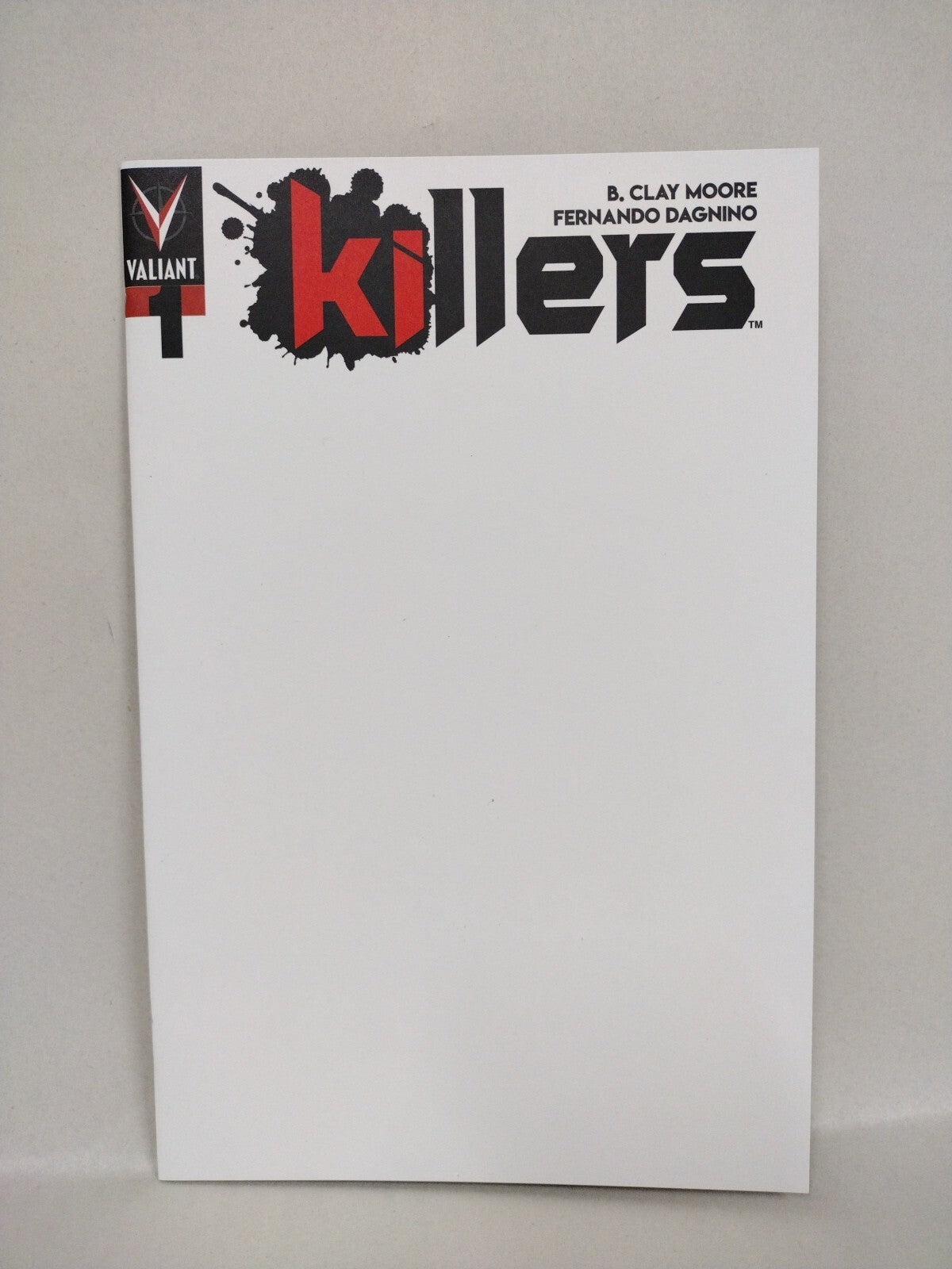 Killers #1 (2019) Valiant Comic Blank Sketch Variant Ninja-J New NM