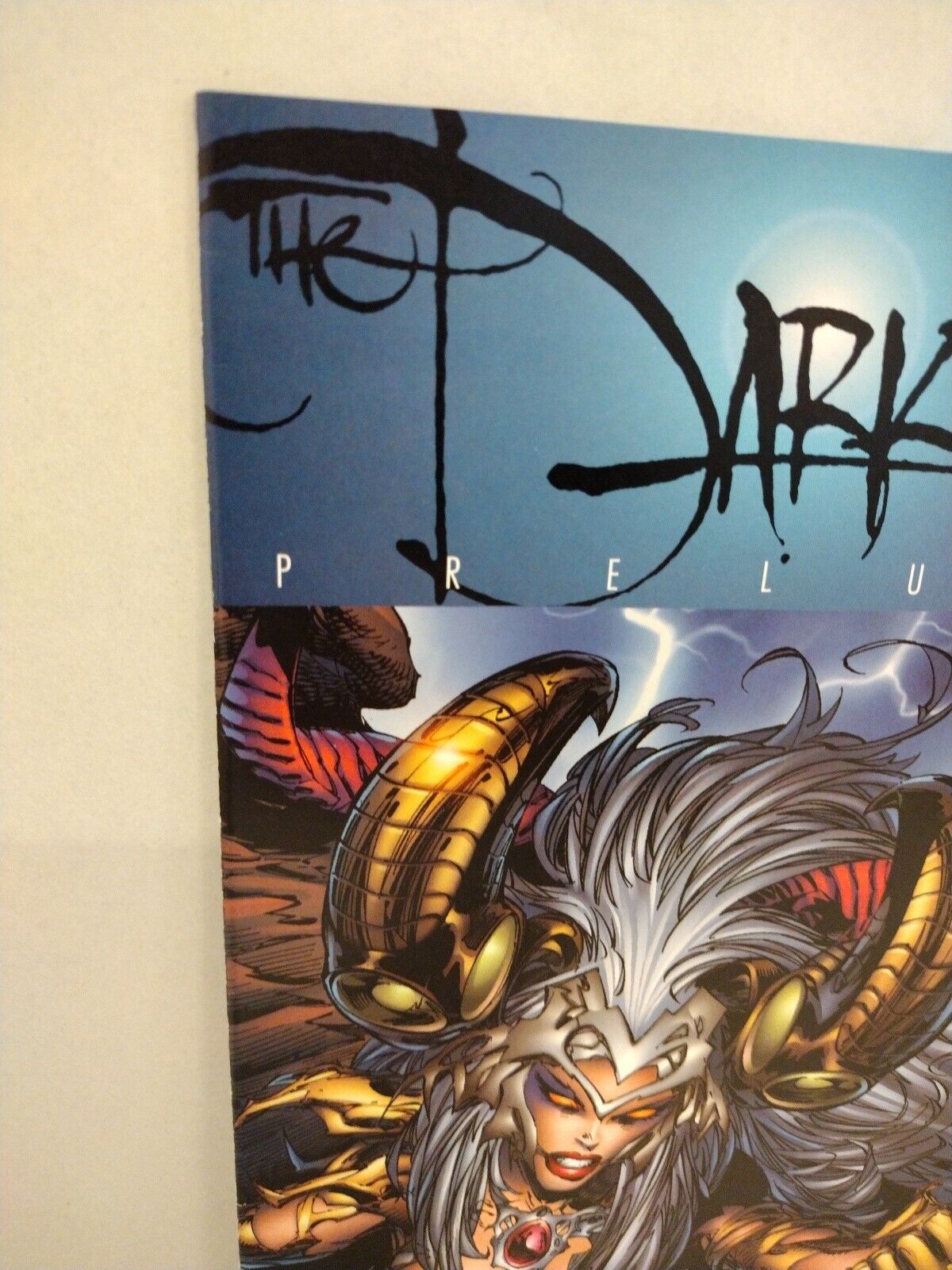 The Darkness #1 (1996) +American Entertainment Preview Top Cow Image Comic NM