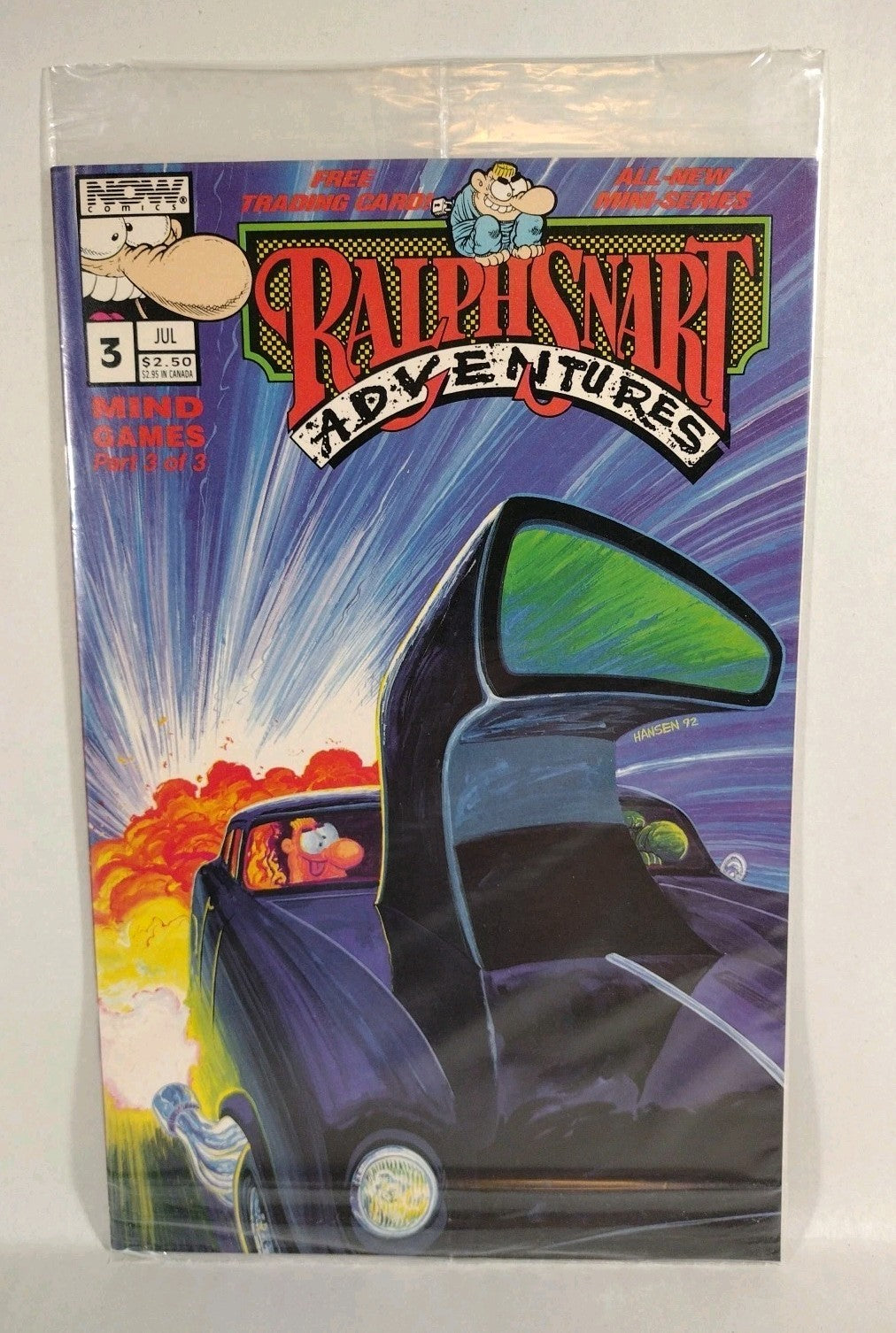 Ralph Snart Adventures Mind Games (1994) Complete Comic Mini-Series #1 2 3 DM