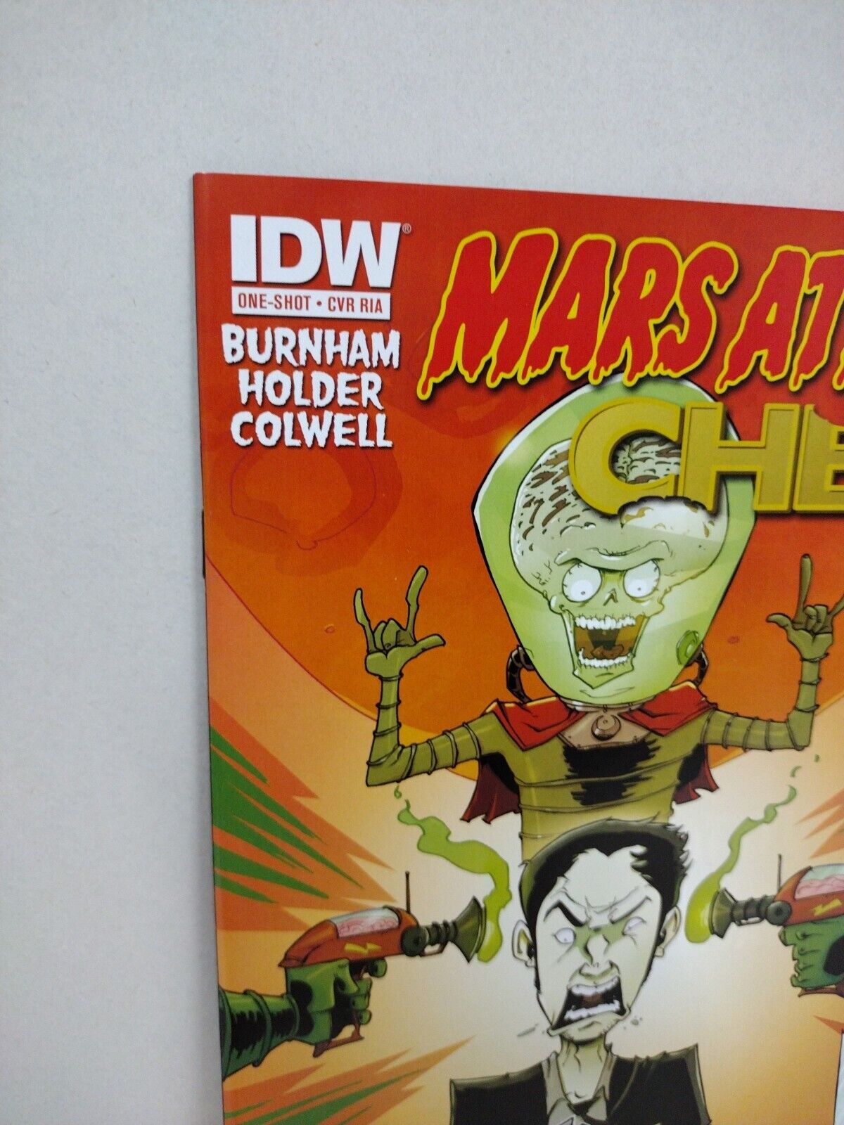 Mars Attacks Real Ghostbusters 1 (2013) IDW Comic 1:10 Rob Guillory Chew Variant