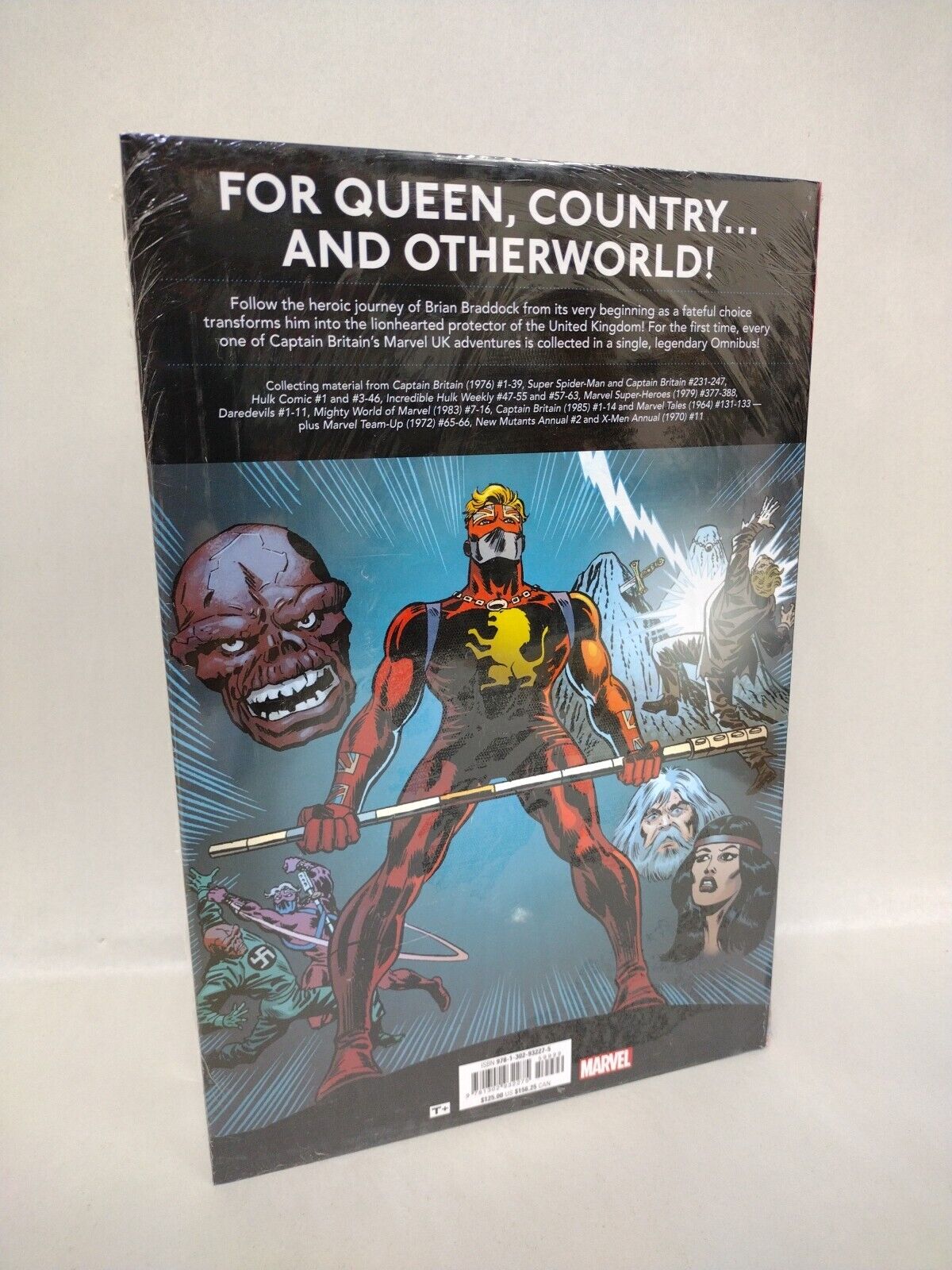 Captain Britain Omnibus Vol 1 Marvel Comic HC Ron Wilson DM Variant New Sealed