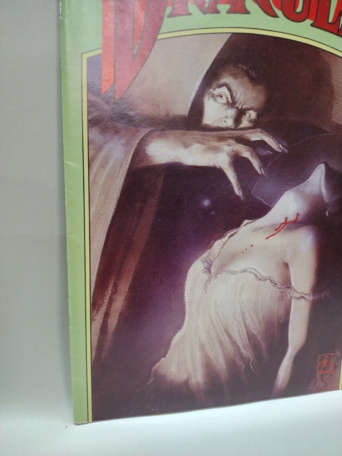 Blood of Dracula (1989) #9 Frank Cirocco Cover Art Adam Hughes Apple Comics