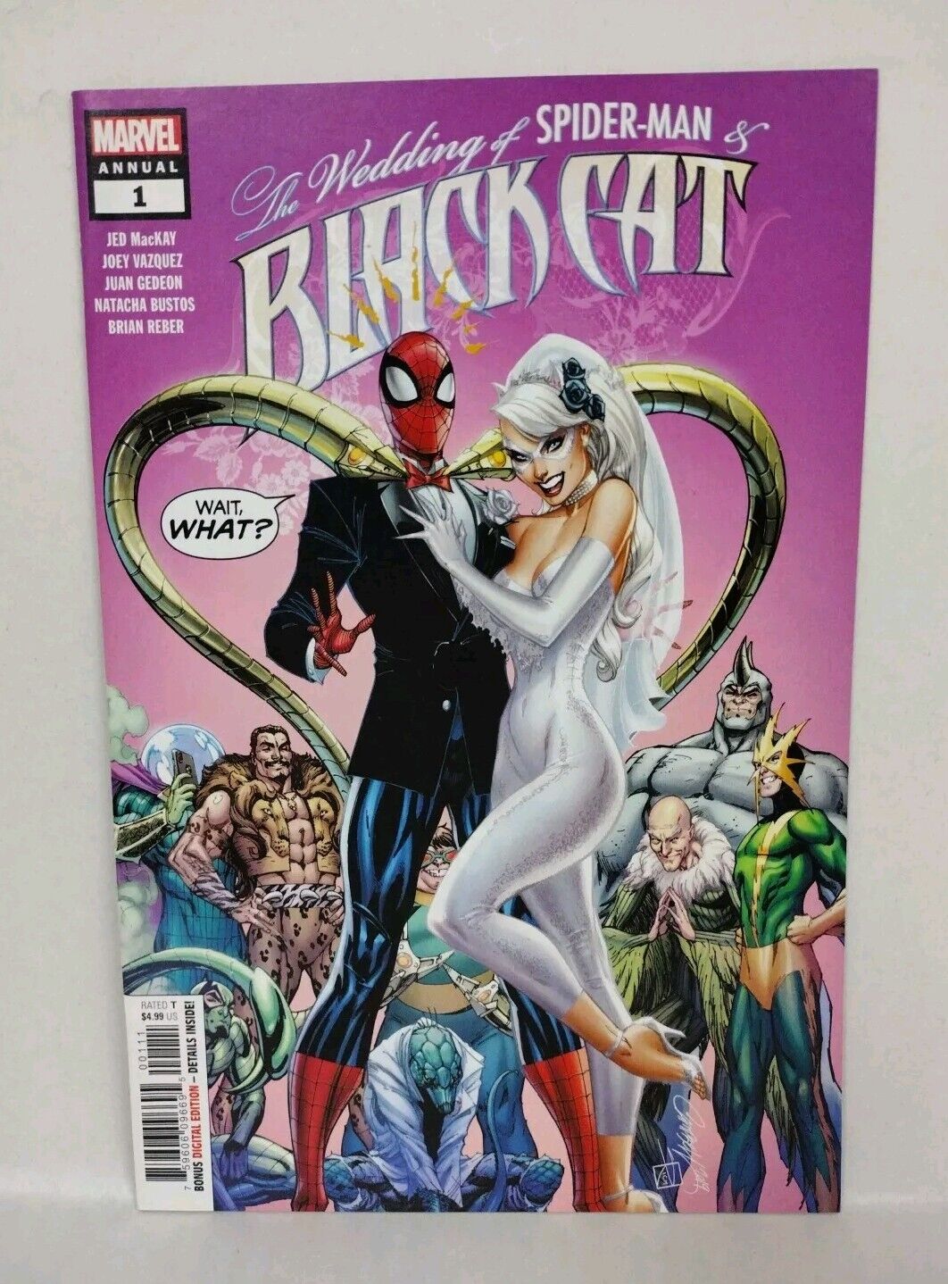 Black Cat Annual #1 (2020) Wedding Of Spider-man Cover A J.Scott Campbell NM