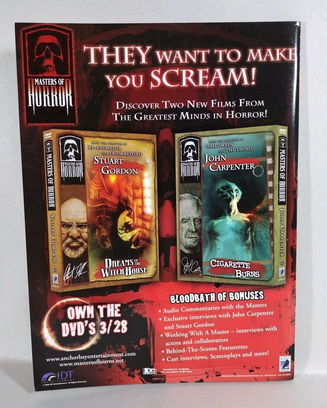 FANGORIA Magazine #251 (2006) Slither 2000 Maniacs Hills Have Eyes HOTD 