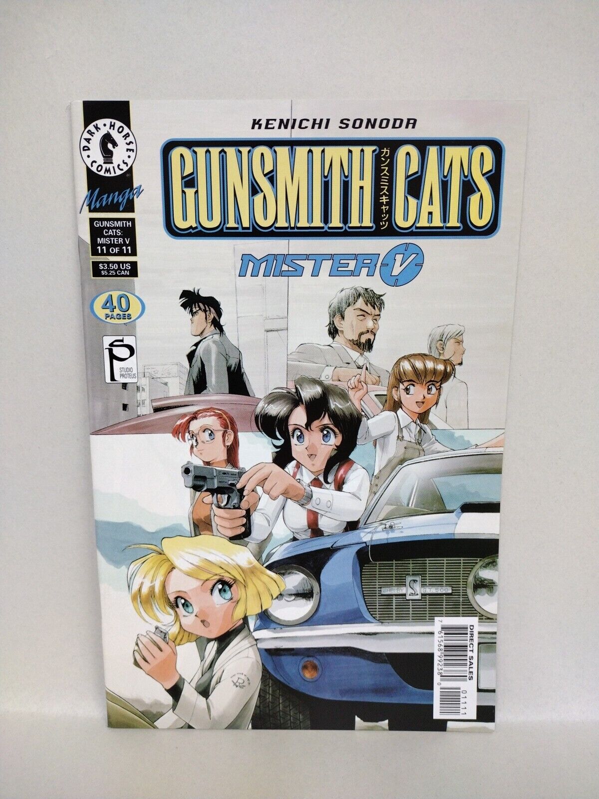 Gunsmith Cats Mr V (2001) Dark Horse Proteus Manga Comic Lot #10 11 Special NM