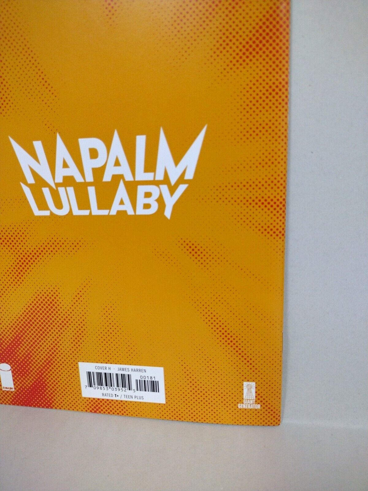 Napalm Lullaby #1 (2024) Image Comic Cover H James Harren 1:50 Variant