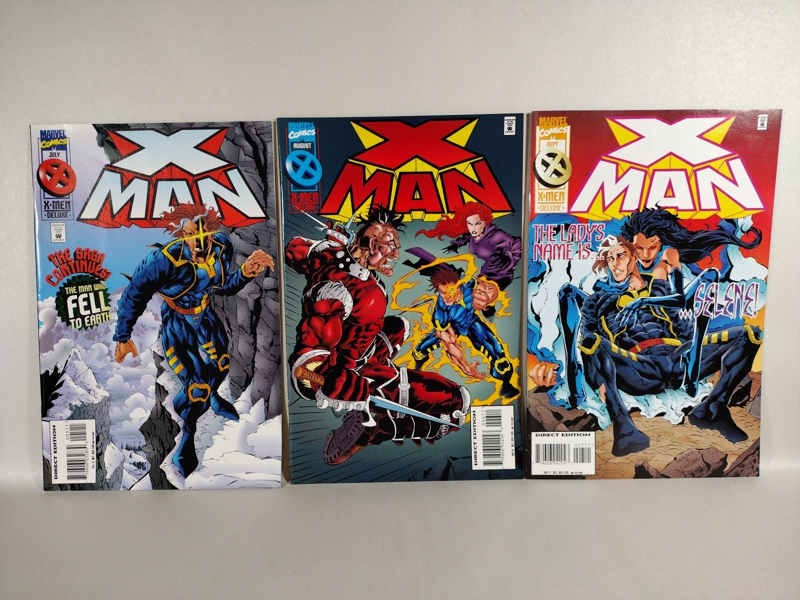 X-Man (1995) Marvel Comic Lot Of 29 5-10 17 21-24 26-38 52 54 57 Flashback+ F-NM