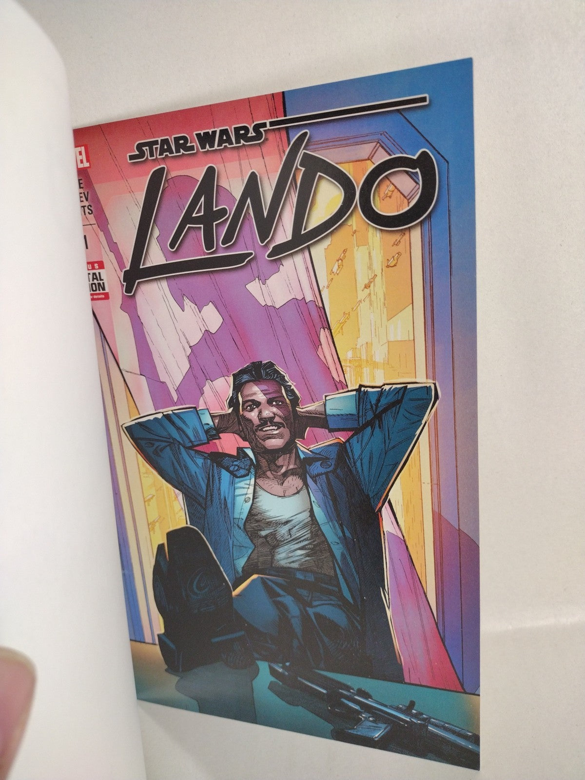 Star Wars Lando #1 (2015) Marvel Blank Sketch Variant Cover Comic New NM