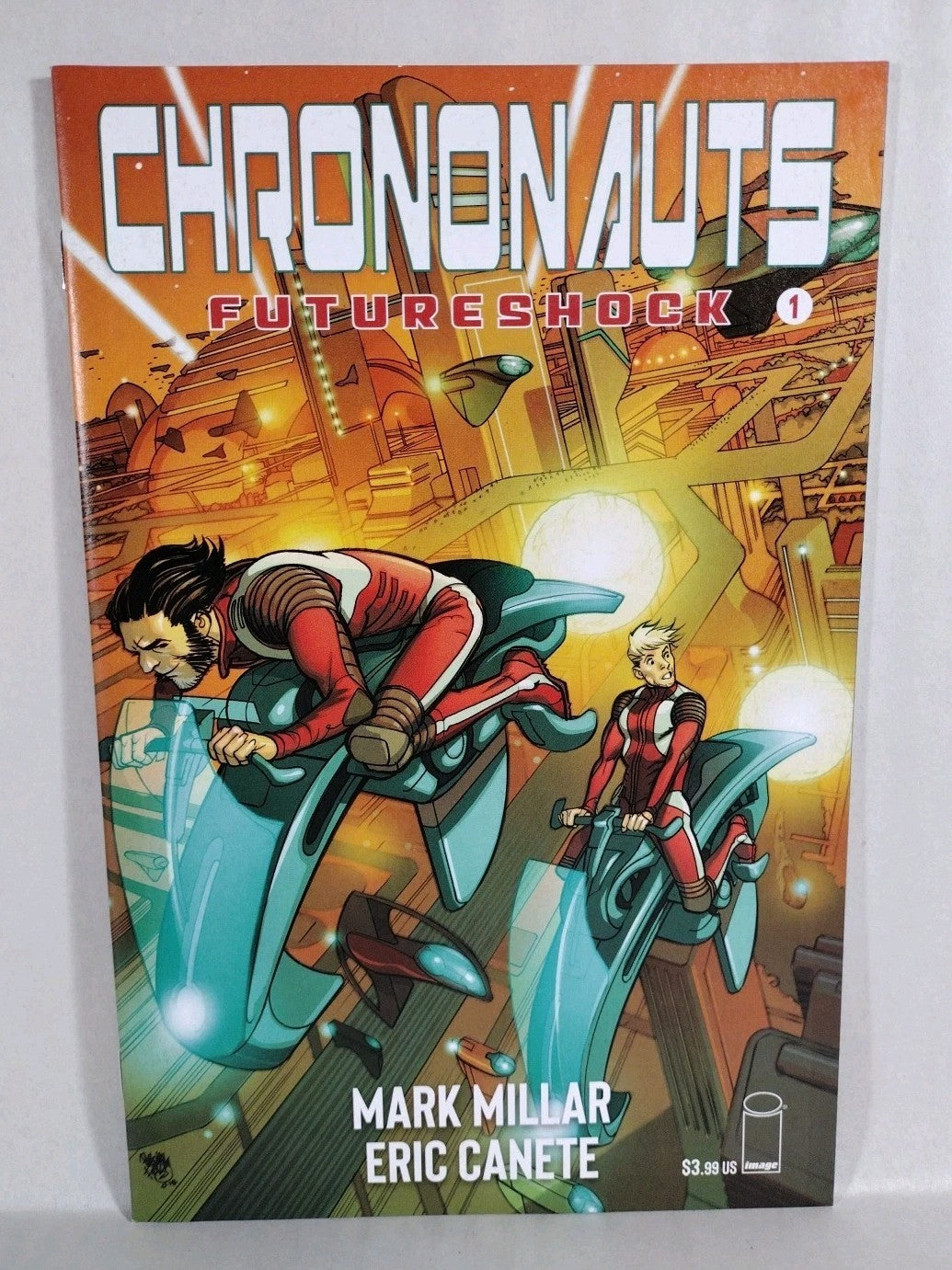 Chrononauts: Future Shock (2019) Complete Image Comic Set 1 2 3 4 Millar Canete