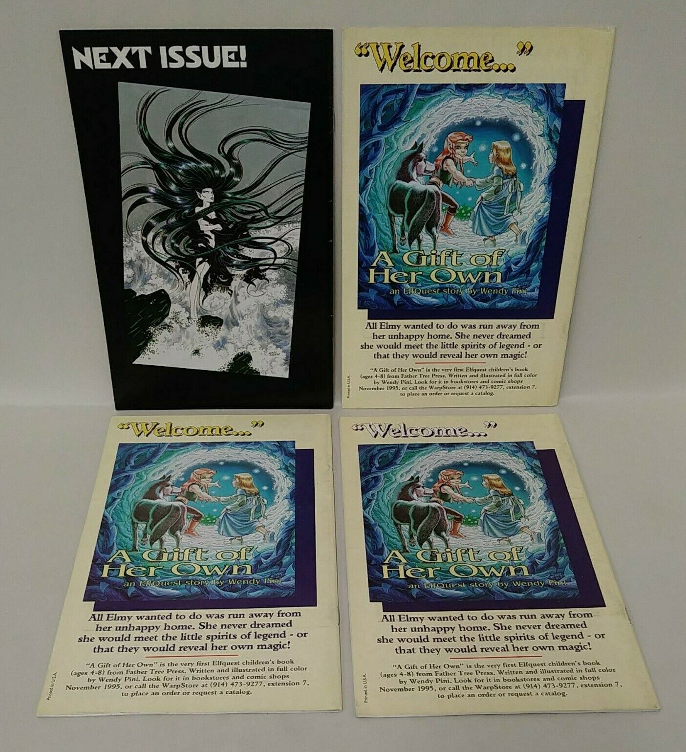 Elfquest Warp Graphics Apple Comics Mixed Lot of 9 New Blood Siege Blue Moutain
