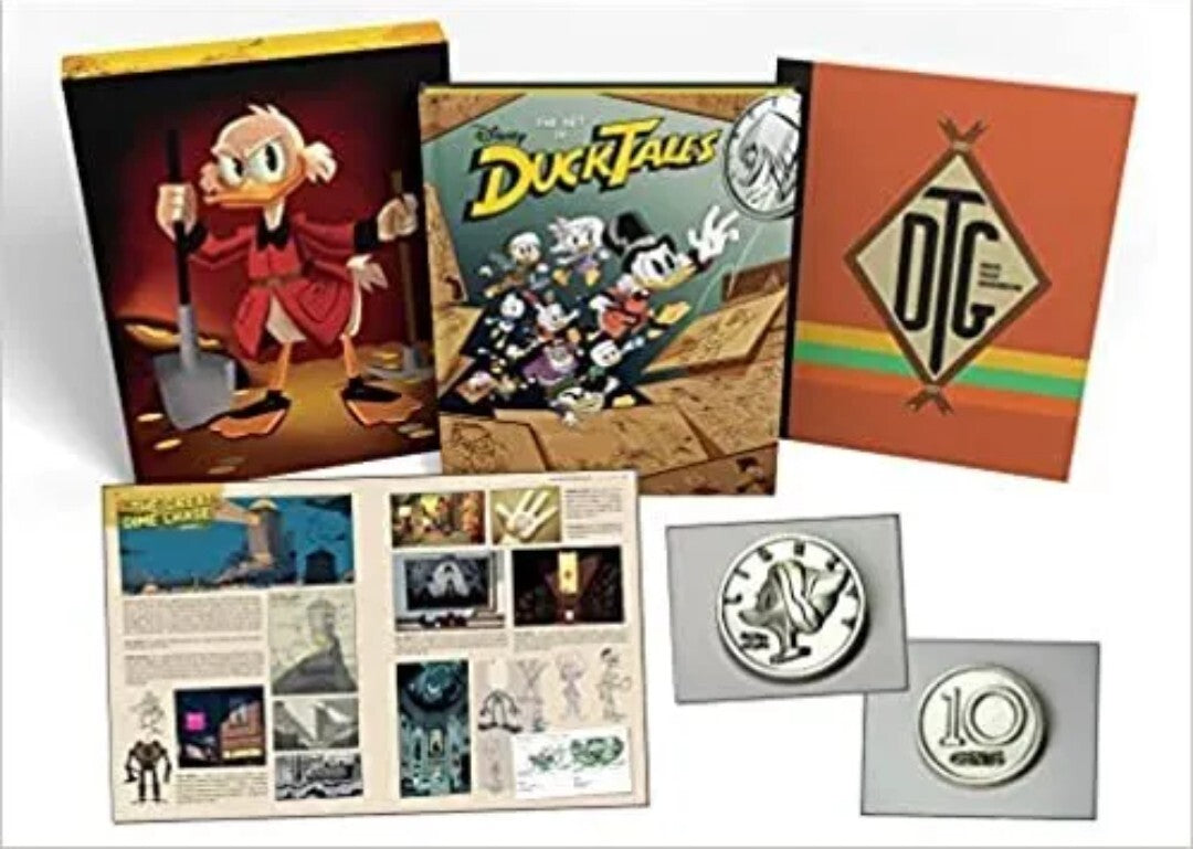Art of DuckTales Deluxe Edition (2022) Dark Horse Hardcover Ken Plume New Sealed