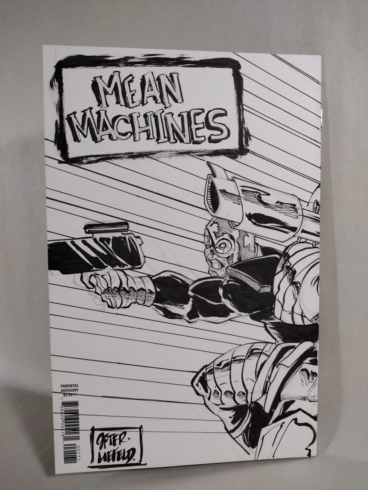 X-Force #1 (2018) Marvel Sketch Cover Variant Comic W Original Dave Castr Art