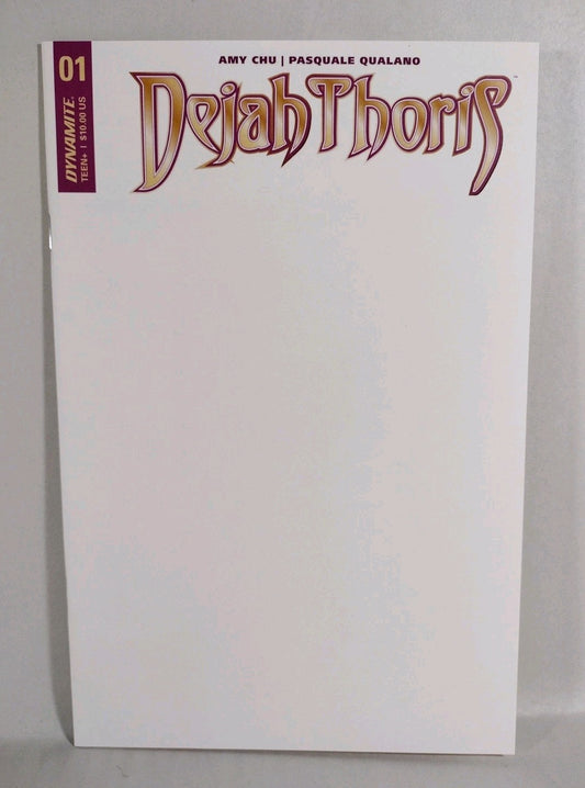 Dejah Thoris #1 (2018) Dynamite Blank Sketch Variant Cover Comic NM