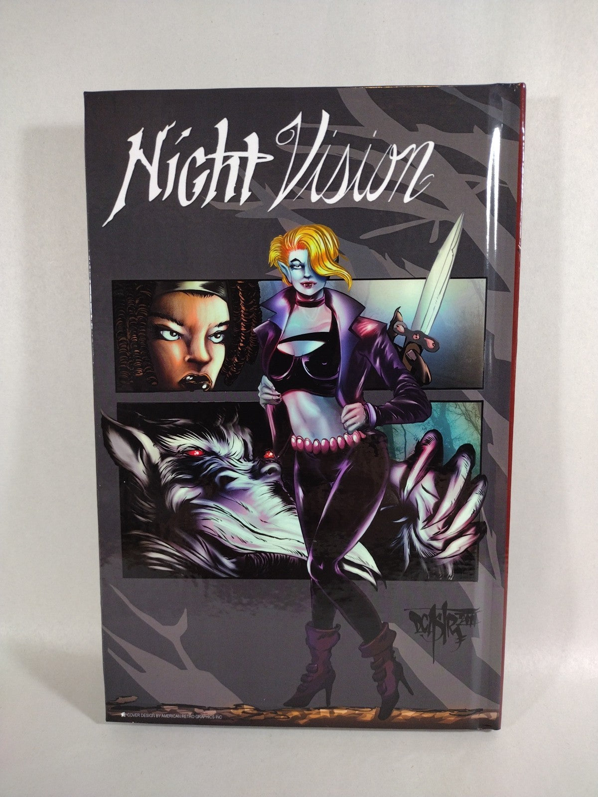 Night Vision (1992) Complete Rebel Studios Custom Bound Comic Hardcover ARG