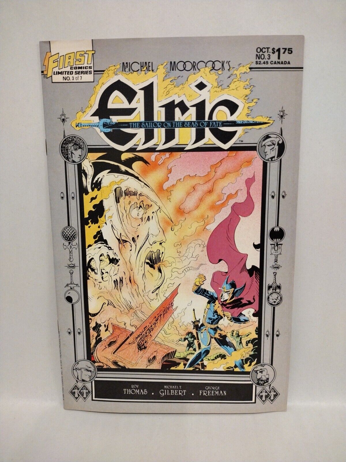 Elric The Sailor Of The Seas Of Fate (1985) Complete First Comic Set #1-7