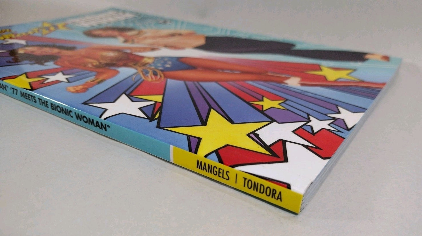 Wonder Woman '77 Meets The Bionic Woman (2017) Dynamite TPB Alex Ross Cover New