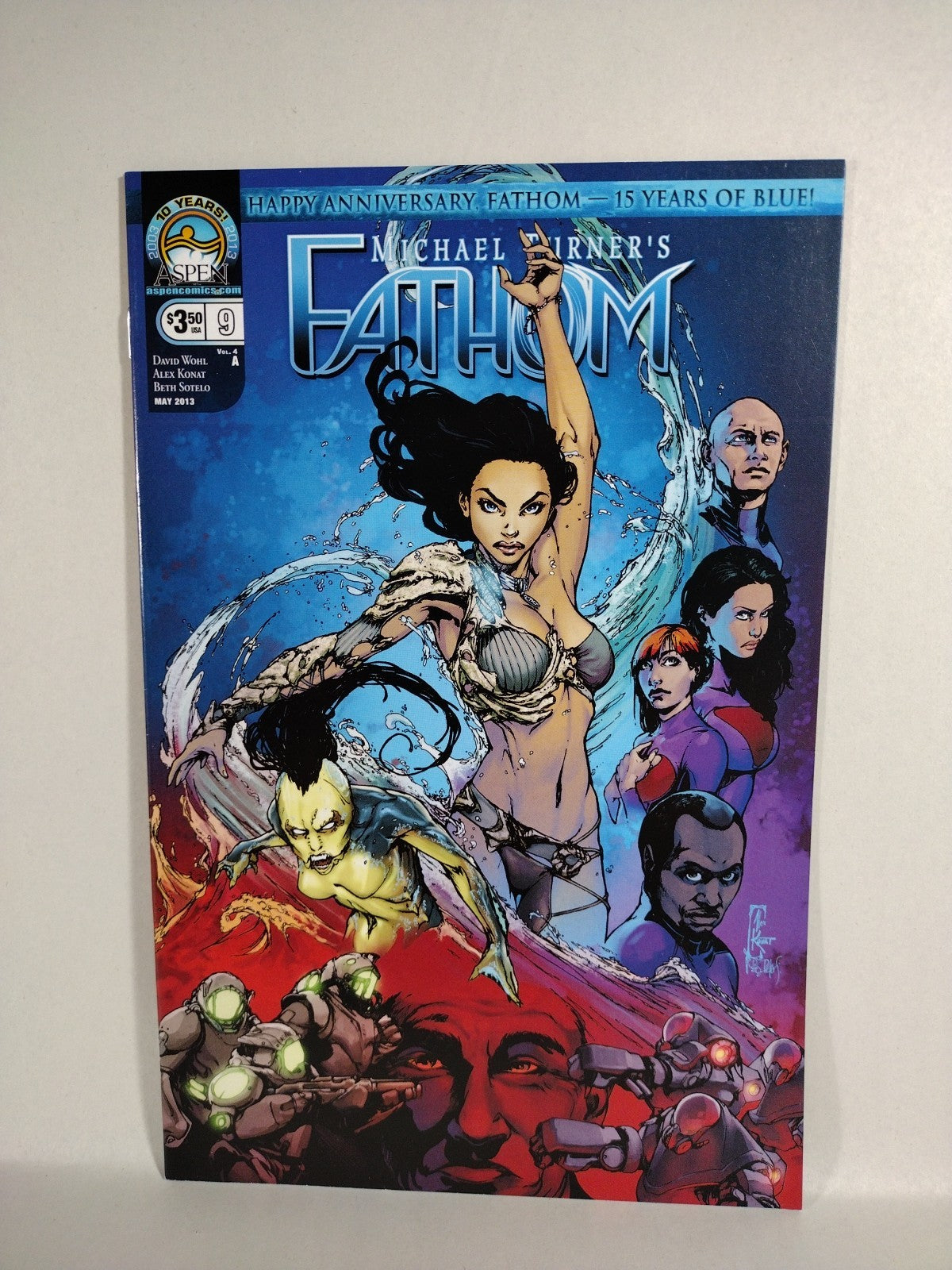 Fathom (2008) Aspen Comic Lot #0 1 2 3 4 5 Var 6 8 9 (2013) #1b 1d 2b VF-NM