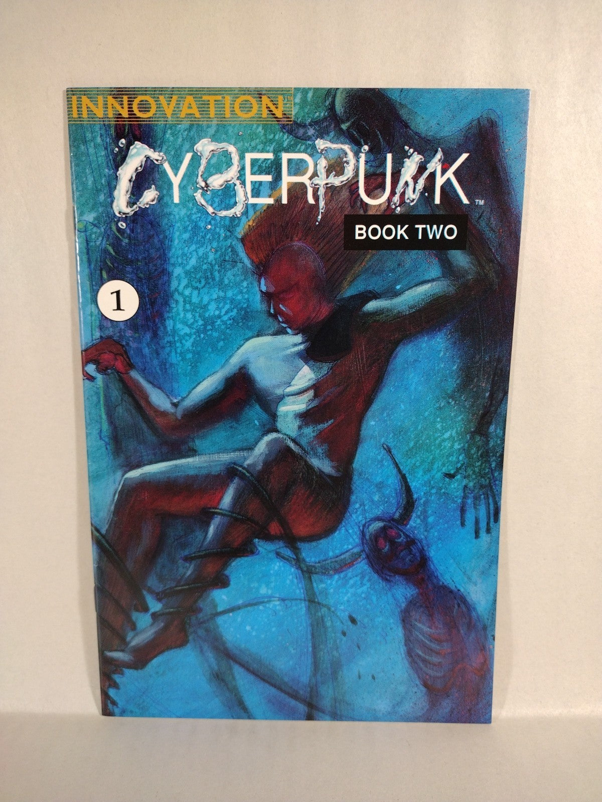 Cyberpunk (1990) Innovation Comic Set #1 2 Bk II 1-2 Seraphim Files 1 VG-VF