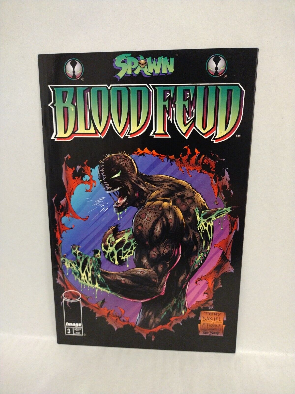 Spawn Blood Feud 1995 Complete Image Comic Set 1 2 3 4 Alan Moore Tony Daniel 