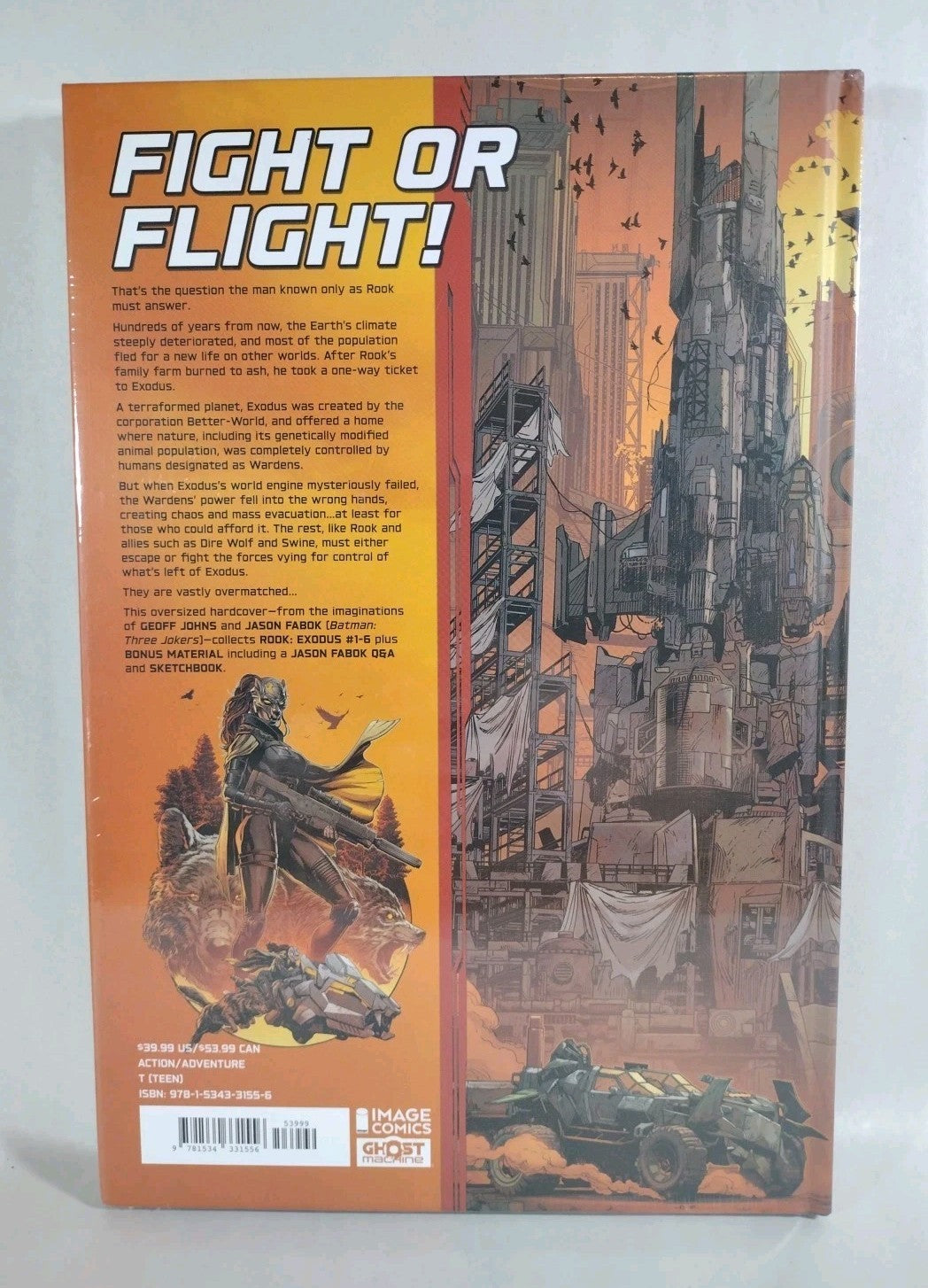 Rook Exodus Deluxe Vol 1 HC Image Comics Ghost Machine New Sealed