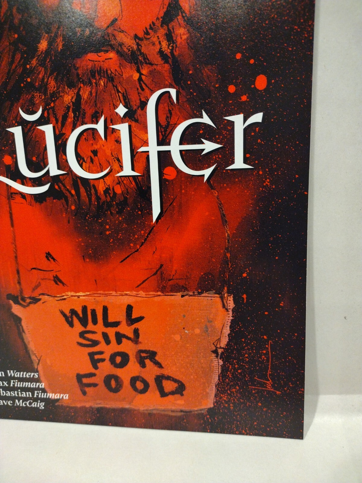 Lucifer #1 (2019) DC Vertigo Comic Sandman Universe Dan Waters VF
