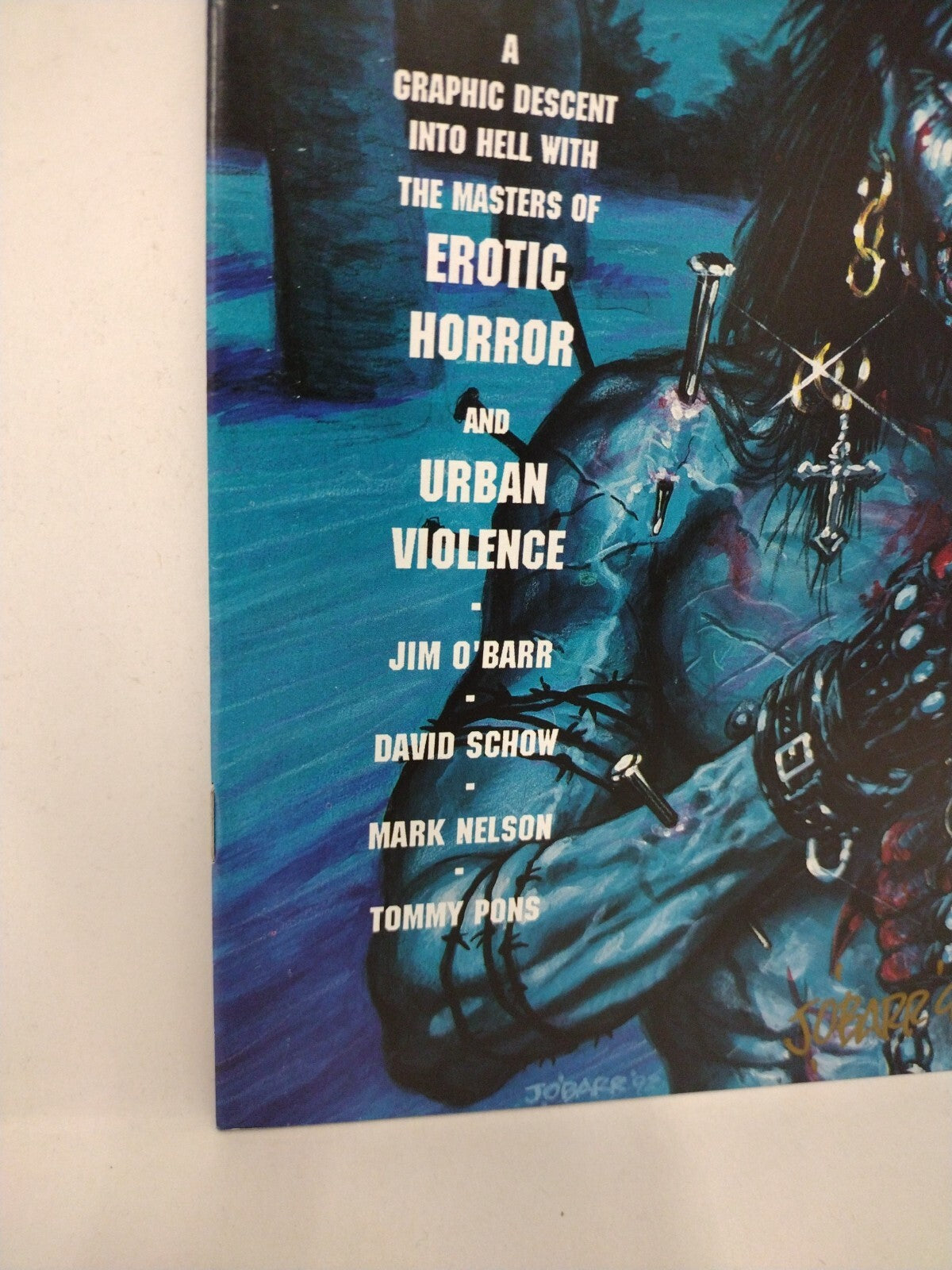 Slash #1 (1991) Arpad Northstar Horror Comic Signed James O'Barr NM