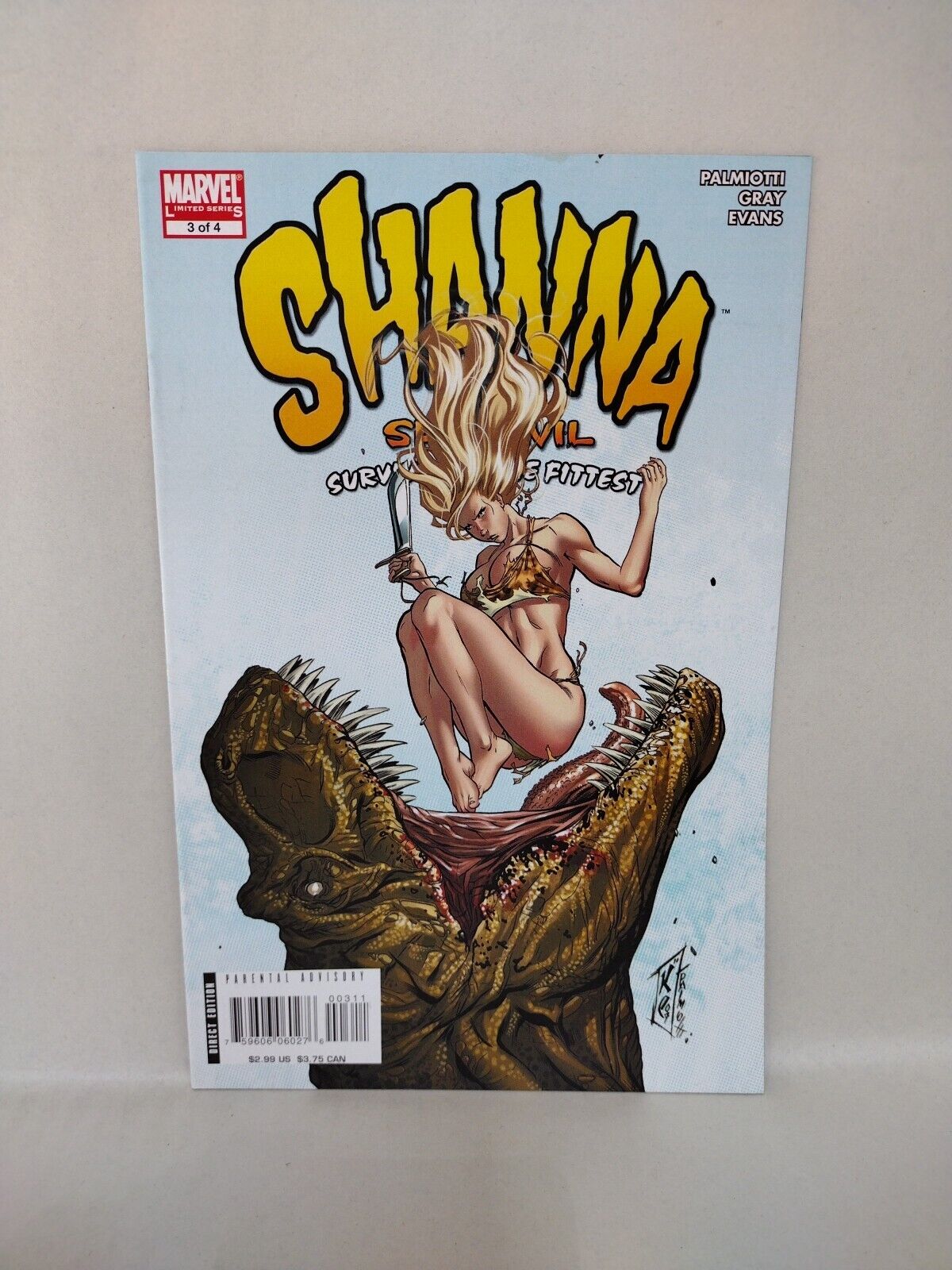 Shanna She Devil Survival of the Fittest Complete 2007 Marvel Comic Set 1 2 3 4 