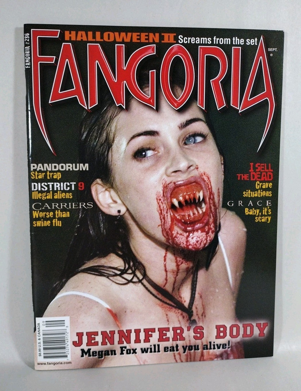FANGORIA Magazine #286 (2009) Jennifer's Body Dead Girl Carriers I Sell The Dead