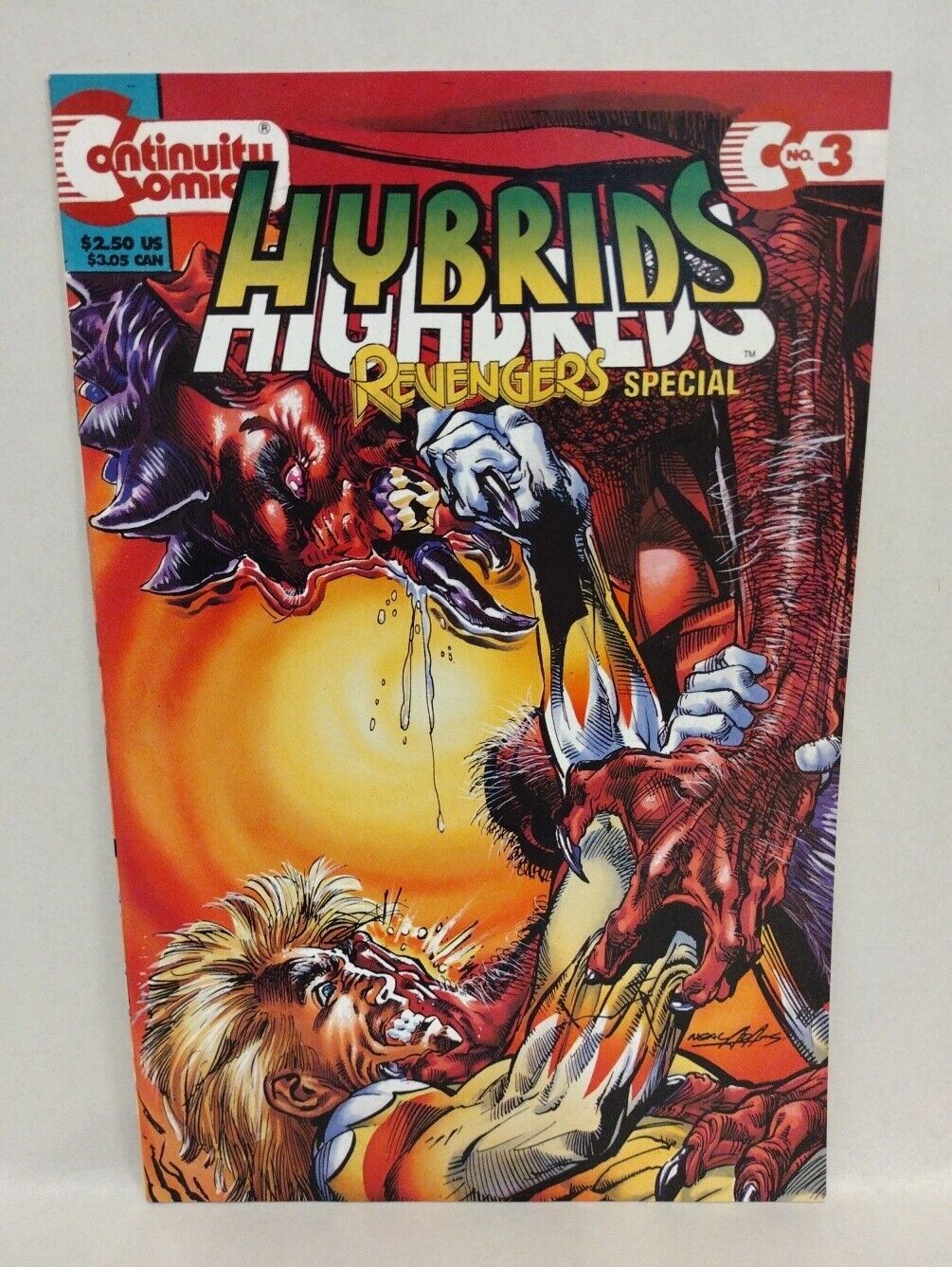 Hybrids Revengers Special (1993) #1 2 3 +Rise Of Magic Continuity Comics 