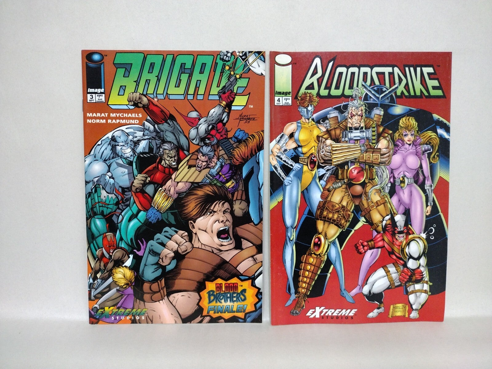 BloodStrike 1-7 Brigade #1-6 (1993) Image 13 Comic Lot Complete Blood Brothers