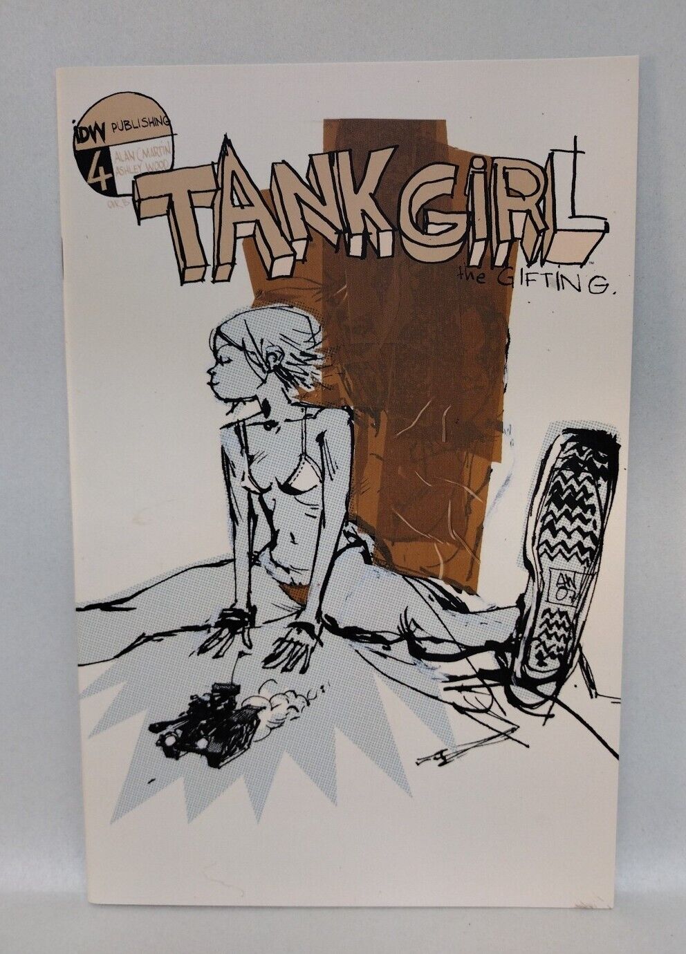 Tank Girl The Gifting (2007) Complete IDW Comic Set #1 2 3 4 Ashley Wood NM