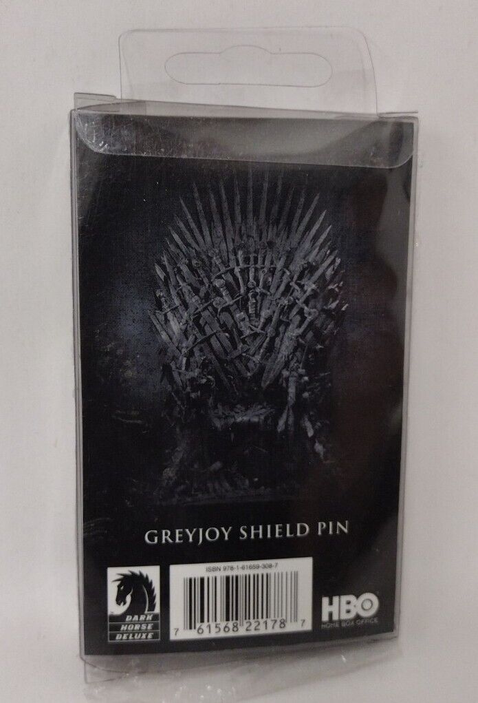 Game Of Thrones (2006) Dark Horse Shield Pin Set Lot of 5 Greyjoy Night King ++