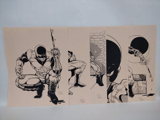 Grips Portfolio #6 (1987) Silverwolf Comics Rare Tim Vigil #'d 272/1000