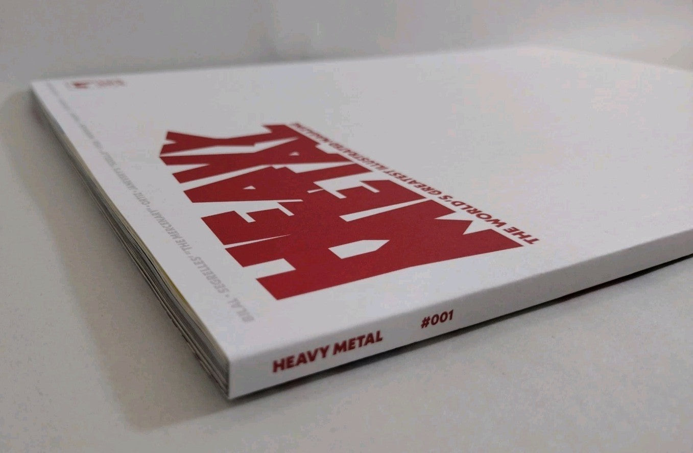 Heavy Metal Magazine #1 (2025) Legacy #321 Blank Sketch Cover Variant New NM