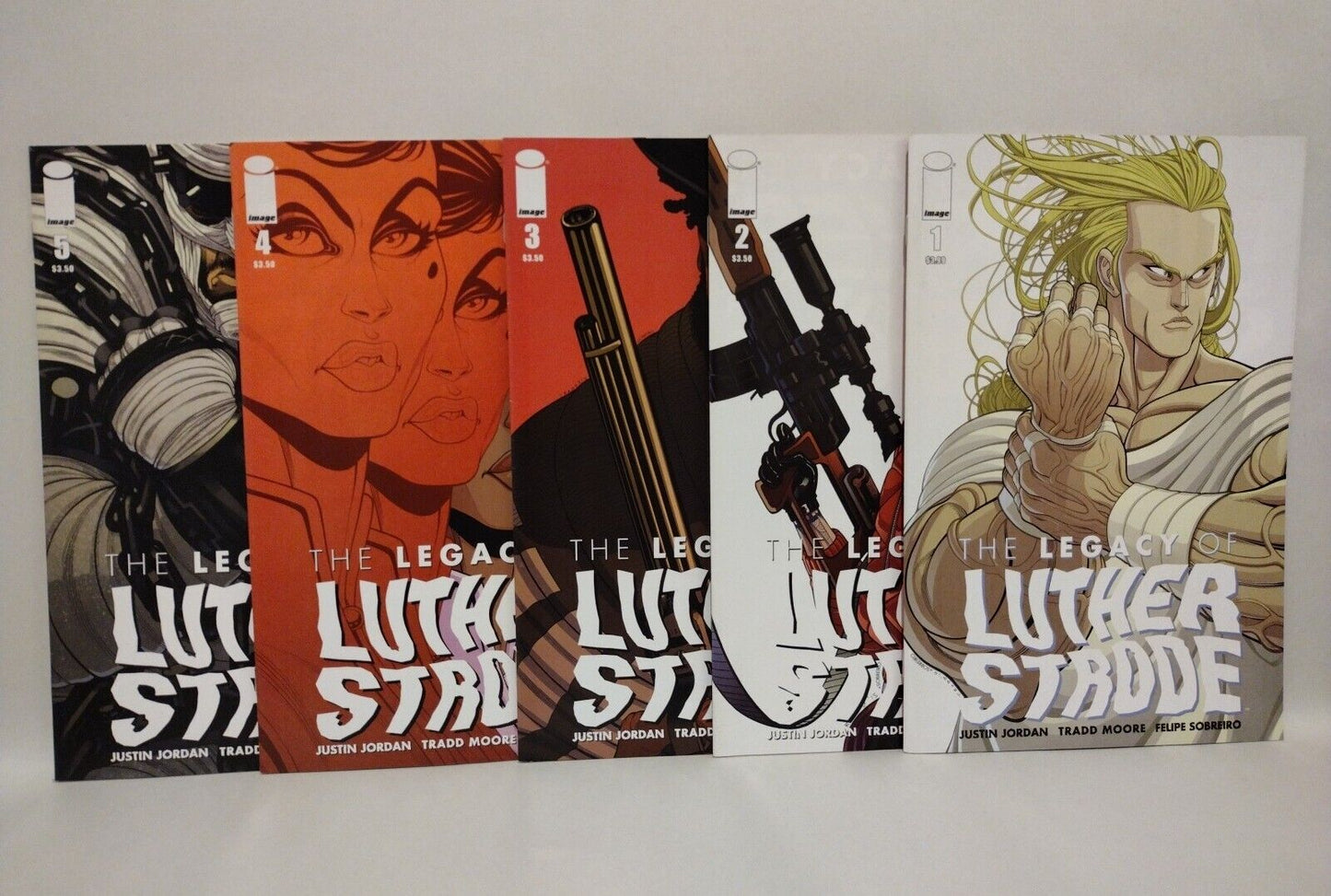 Legacy Of Luther Strode (2015) Complete Image Comic Set #1 2 3 4 5 Tradd Moore