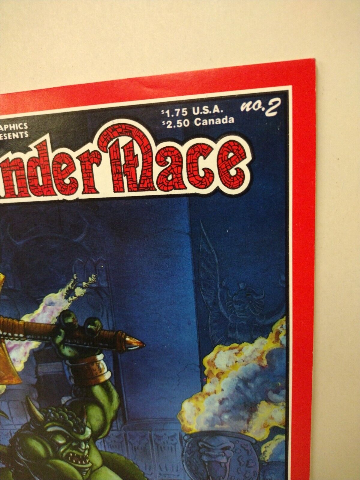 Thunder Mace #1 &2 (1986) RAK Comic Set 1st Chakan Appearance Sega Mega Drive