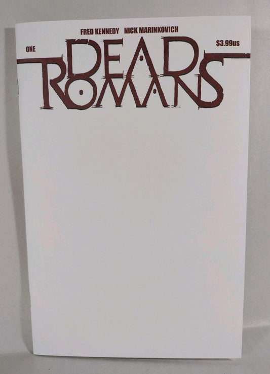 Dead Romans #1 (2023) Image Comics Blank Sketch Variant Cover New NM